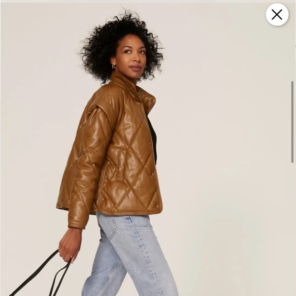 Apparis Faux Leather Liliane Jacket, Size: S - Picture 3 of 10